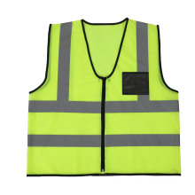 Gilet de maillage à haute visibilité des hommes